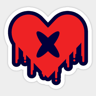 Cross my Heart (v2) Sticker